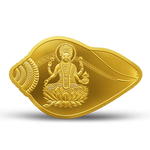 Lakshmi Sangu / Shankh 20g, 24-Karat 999.9 Purity